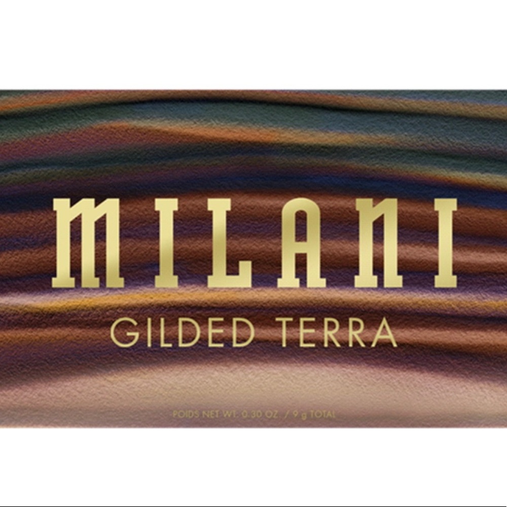 New: Milani Eyeshadow Gilded Terra 15 Pan Palette.